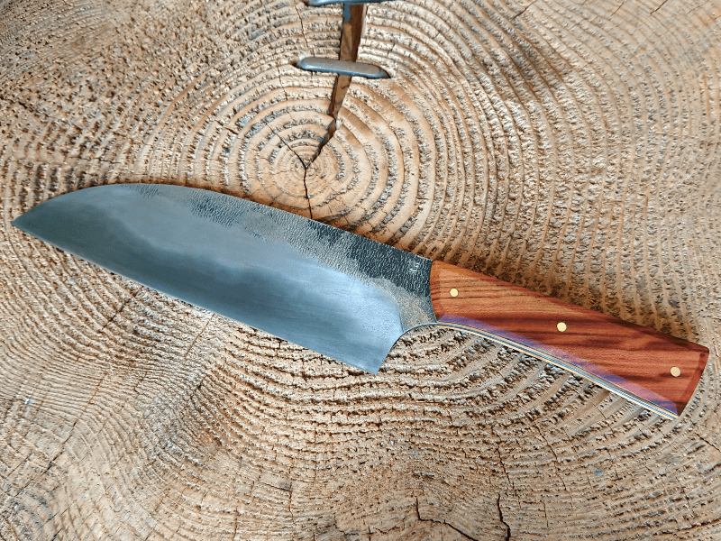 Couteau de cuisine forgé - Nicolas Palmade, artisan coutelier